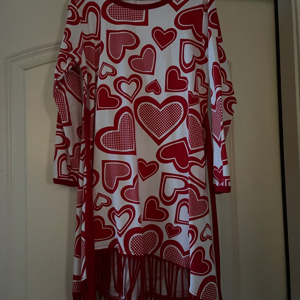 Boutique Valentine Fringe dress. Pageant. OOC, Theme Wear